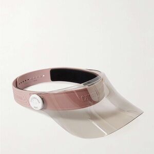 Christian Dior Pink and Clear Visor